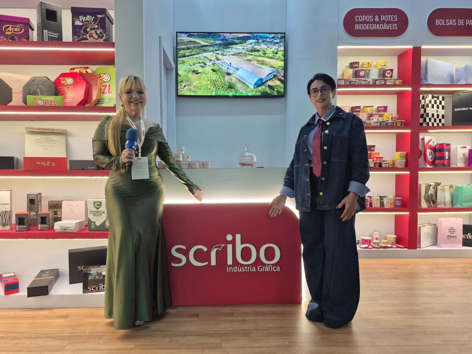 Scribo marca presença na ACAPS com inovação e soluções para o mercado