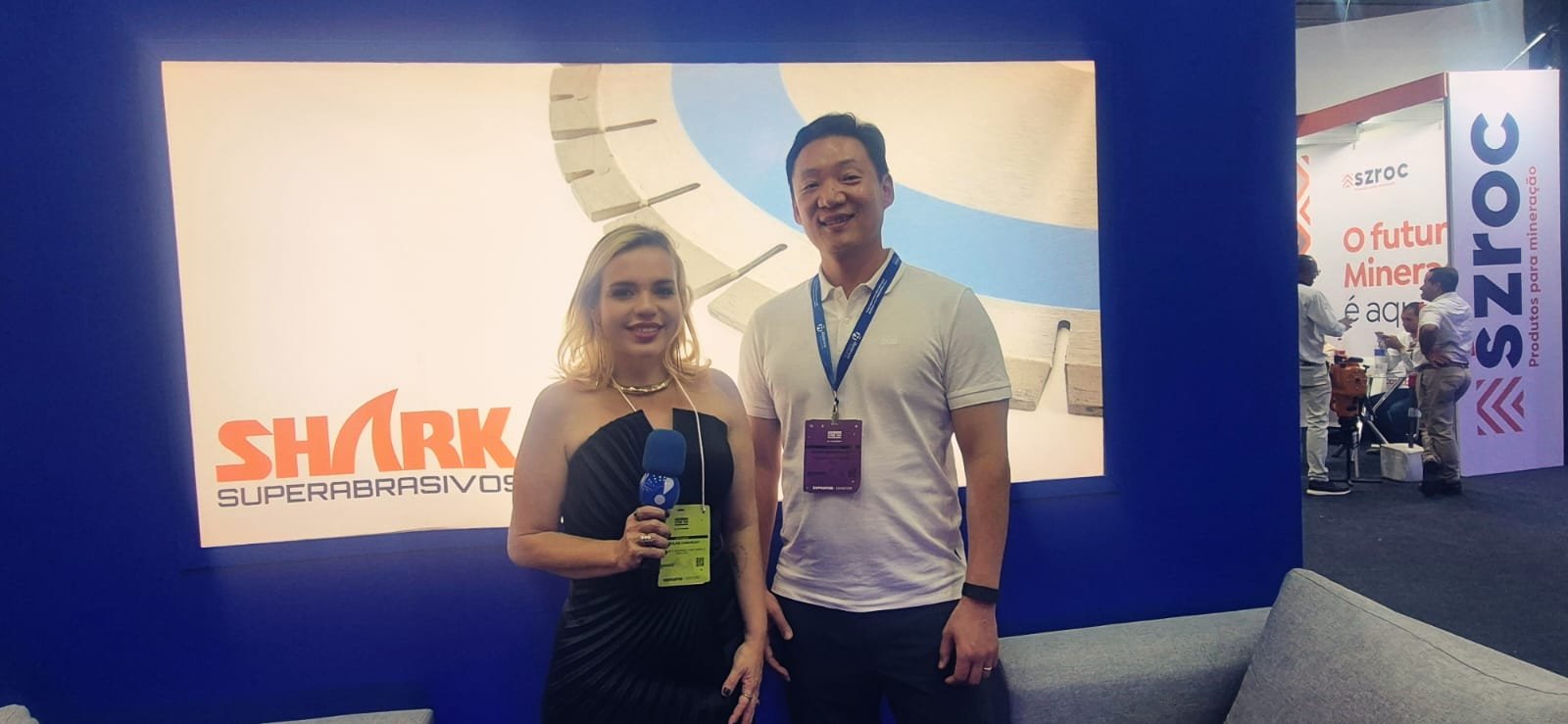 Entrevista estande Shark Superabrasivos