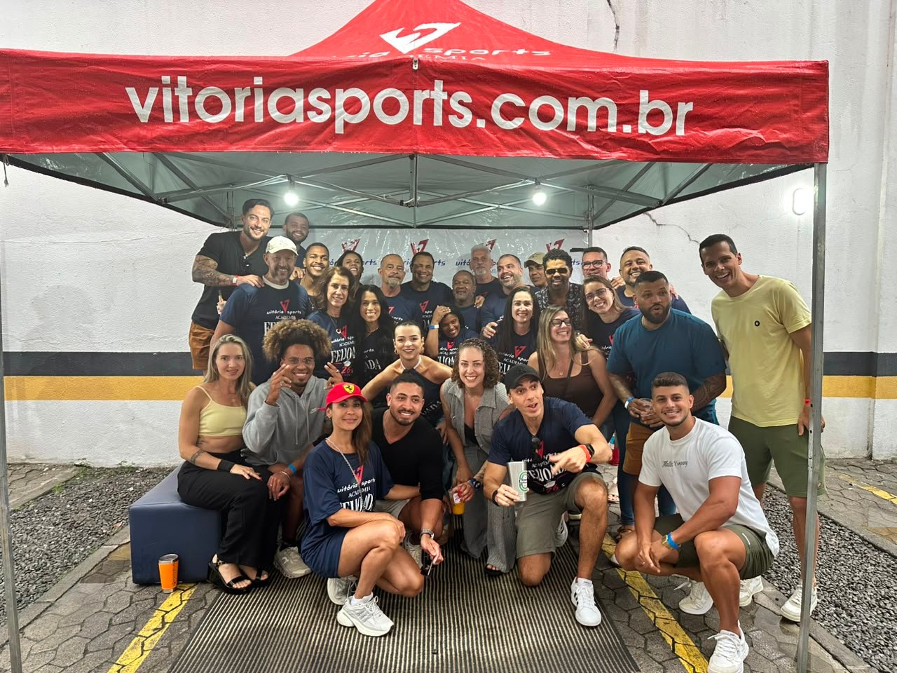 Otaviano Duarte e sua família prestigiando o evento