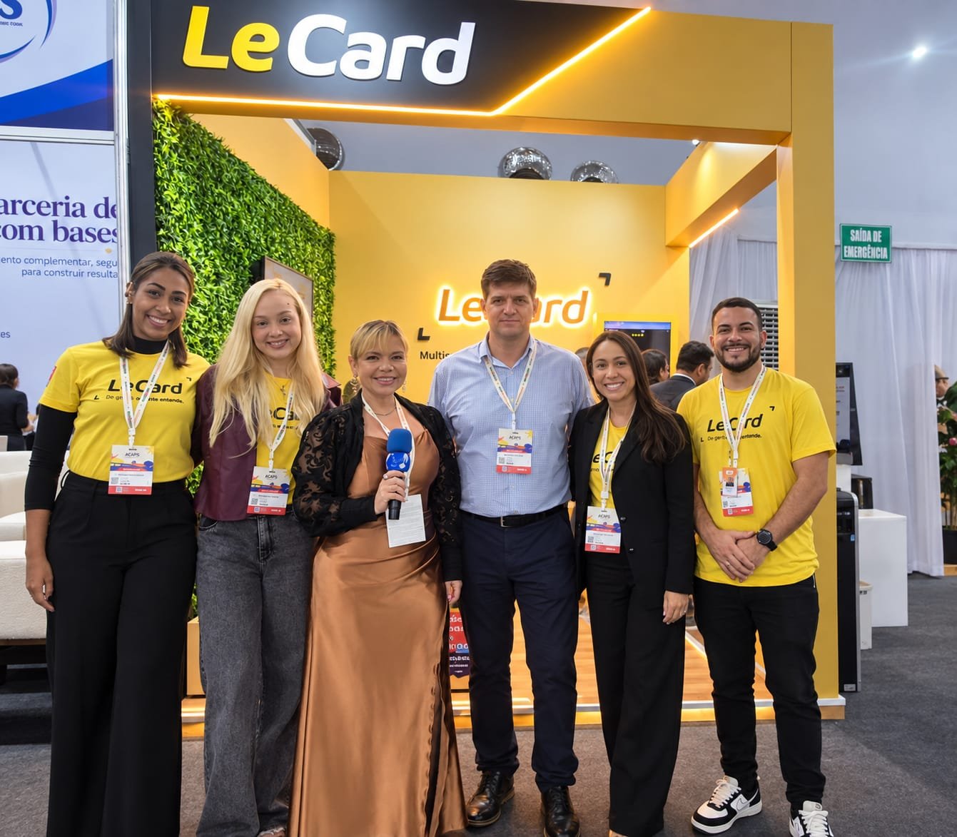 LeCard marca presença na ACAPS