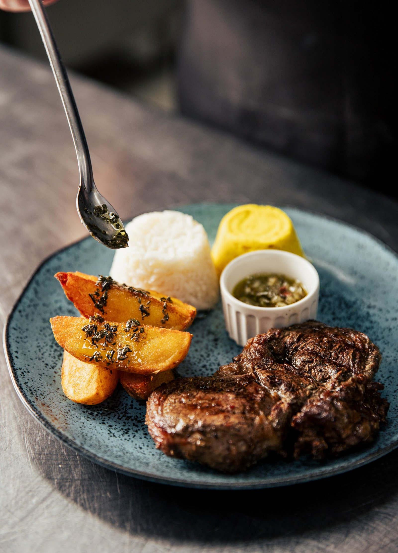 Gastronomia do Restaurante Lago Negro