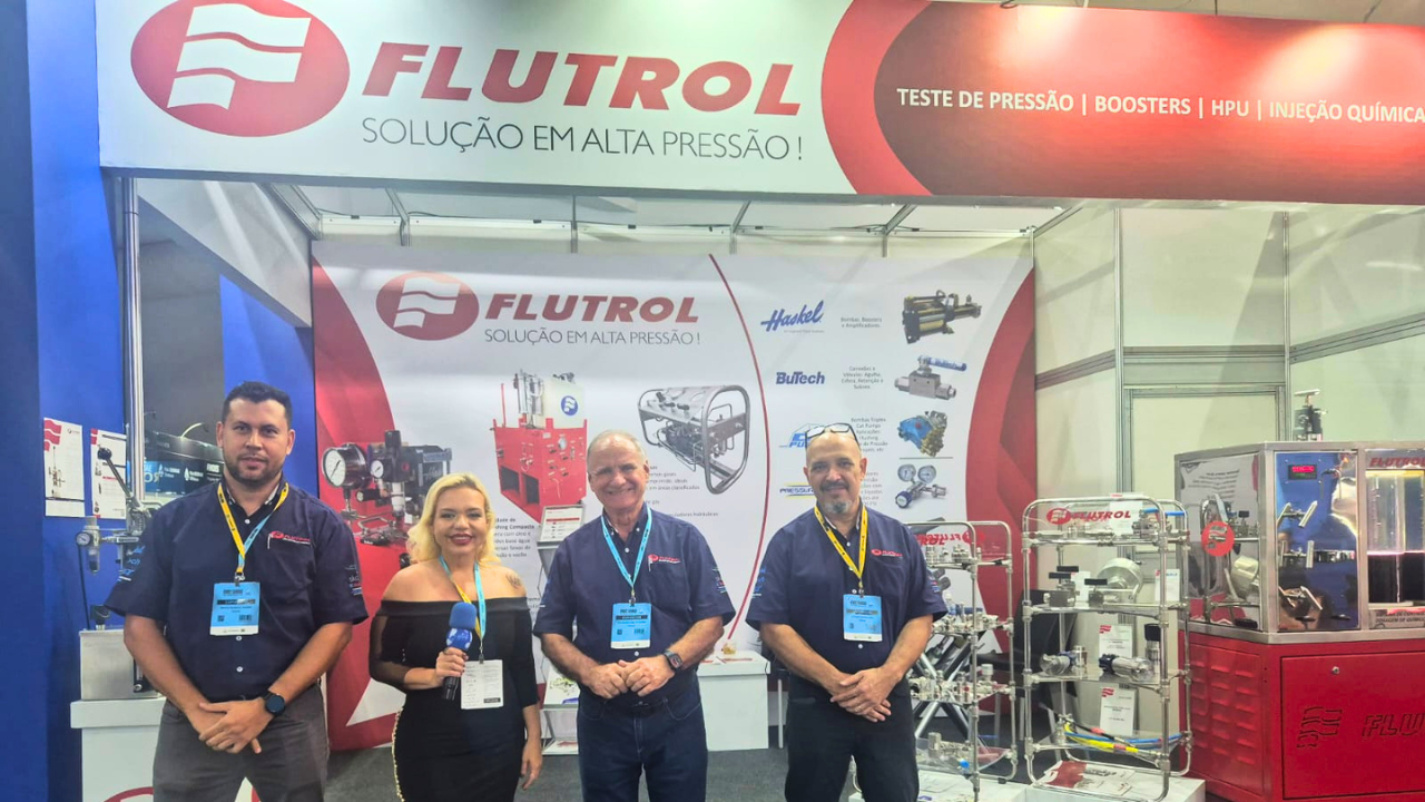Estande Flutrol na MEC Show