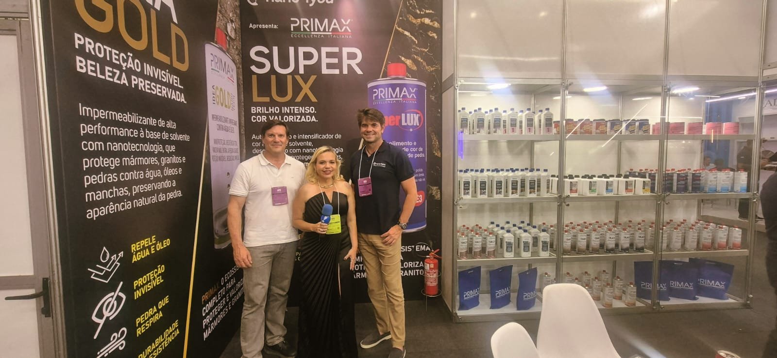 Equipe na Nano4You e Primax